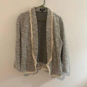 Express tweed blazer size large